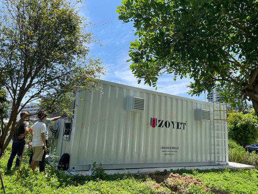 Пользовательский контейнерный контейнер для хранения батарей белого цвета