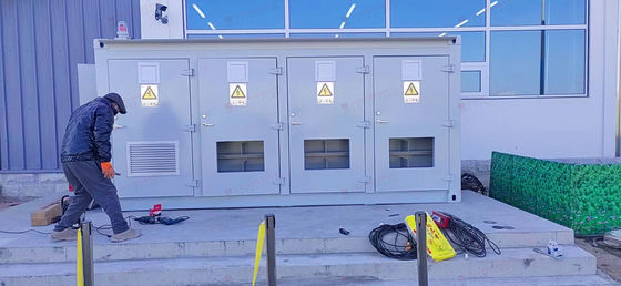 Настраиваемый огнеупорный контейнер для хранения аккумуляторов с системой хранения энергии под контролем климата