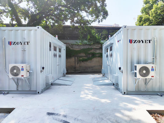 40-футовый погодоустойчивый контейнер для зарядки аккумуляторов для суровых условий эксплуатации