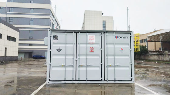 Специальный размер взрывостойкий контейнер для хранения газовых баллонов с двойной изоляцией и температурным регулированием