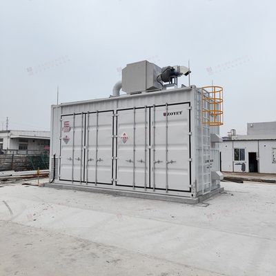 20-футовый огнестойкий взрывозащищенный уличный контейнер для зарядки аккумуляторов, испытательная комната для литий-ионных аккумуляторов с индивидуальными функциями