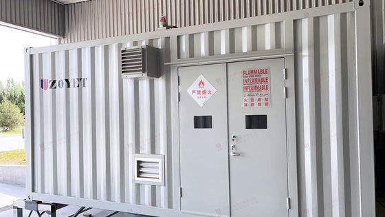 Индивидуальные здания и контейнеры для хранения химикатов, соответствующие стандартам OSHA, с индивидуальными решениями